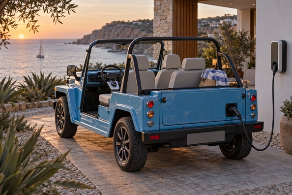 Electric MOKE nové generace: plážový elektromobil s dvojnásobným dojezdem Fotografie 1