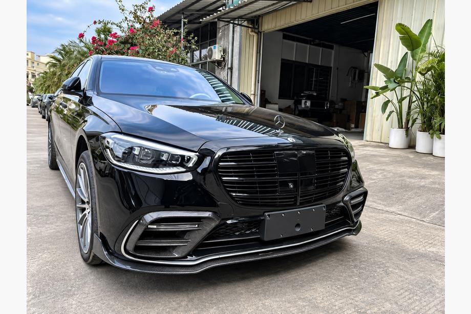 Mercedes S-class W223 2020– Sada body kitu BRB Carbon (pro AMG-Line) Fotografie 2