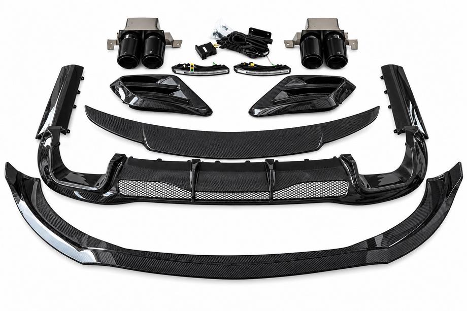 Mercedes S-class W223 2020– Sada body kitu BRB Carbon (pro AMG-Line) Fotografie 4