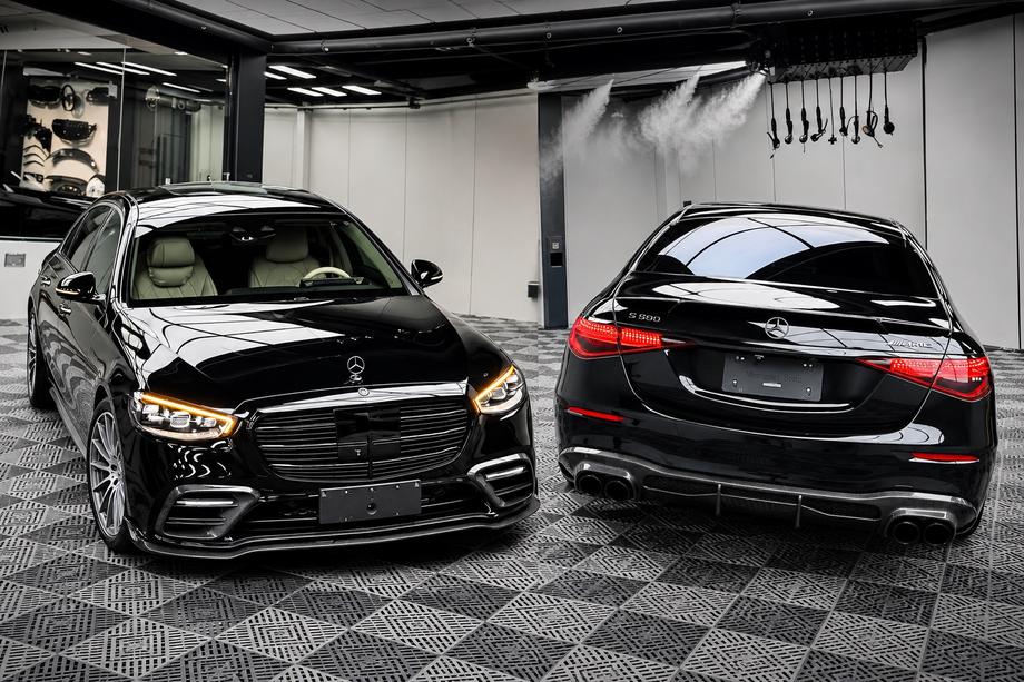 Mercedes S-class W223 2020– Sada body kitu BRB Carbon (pro AMG-Line) Fotografie 1