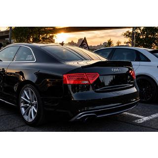 Spoiler Caratere Style (pro Coupe, lesklá černá) Audi A5 2007–2015 fotografie 1