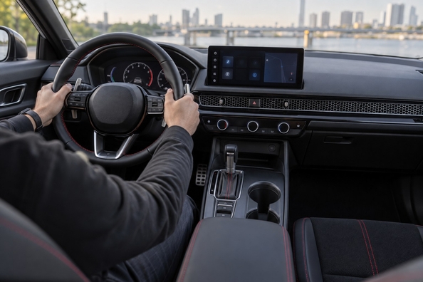 Honda Civic 2027: virtuální převodovka S+ Shift z Prelude – co se změnilo Fotografie 1