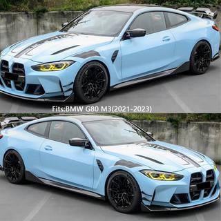 Přední lip spoiler nárazníku Lip V12 (pro G80, karbon) BMW řada 3 G20/G21 2018– fotografie 2