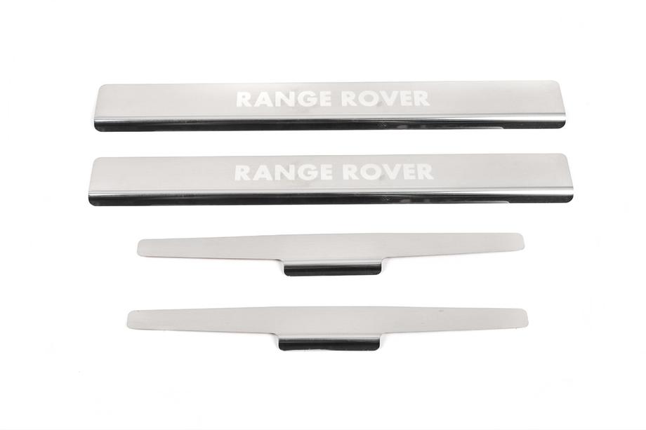 Range Rover IV L405 2013–2021 Nerezové kryty prahů Natanika Premium (4 ks) Image