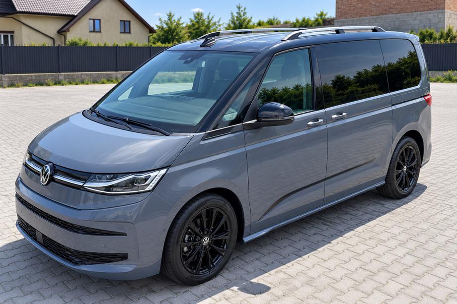 Volkswagen T7 2021– Chromované střešní ližiny Fotografie 5