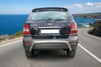 Kia Sorento I BL 2002–2009 Zadní ochranný rám (nerez) fotografie 1