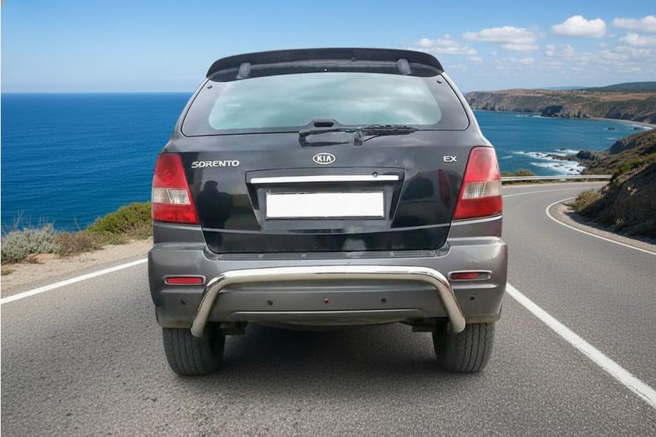 Kia Sorento I BL 2002–2009 Zadní ochranný rám (nerez) Image