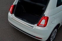 Fiat 500/500L 2013–2022 Nerezová lišta zadního nárazníku 3D/Cabrio (OmsaLine) fotografie 8