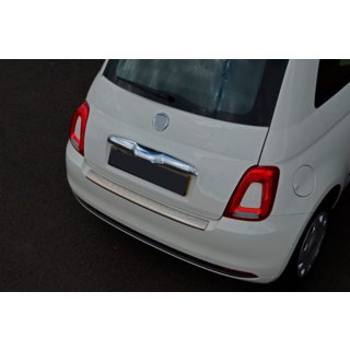 Nerezová lišta zadního nárazníku 3D/Cabrio (OmsaLine) Fiat 500/500L 2013–2022 fotografie 4