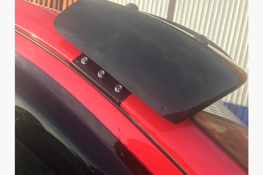 Mercedes Vito W639 2004–2014 Sluneční kšilt na čelní sklo (černý lesk, 5 mm) Fotografie 7