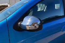 Renault Logan II 2013–2022 Nerezové kryty zrcátek (2 ks) fotografie 2