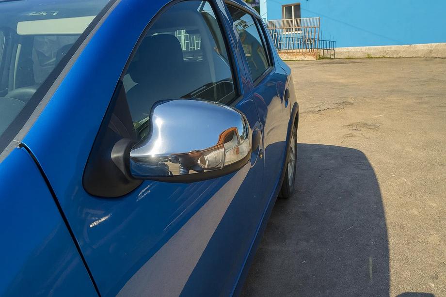 Renault Logan II 2013–2022 Nerezové kryty zrcátek (2 ks) Image