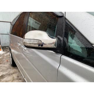 Chromové kryty zrcátek (2004-2010, Viano, 2 ks, nerez) Mercedes Vito W639 2004–2014 fotografie 3