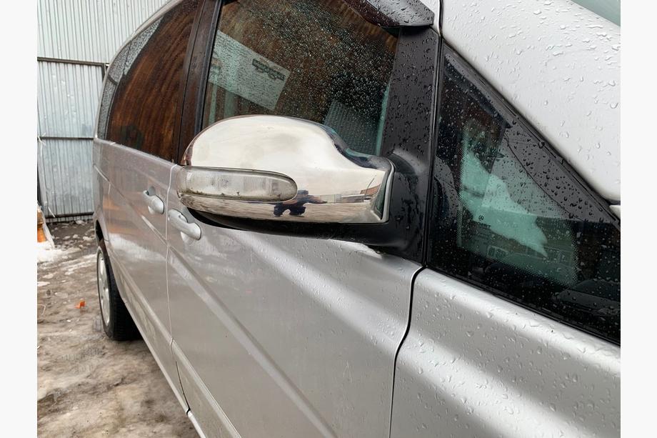 Mercedes Viano 2004–2014 Chromové kryty zrcátek (2004-2010, Viano, 2 ks, nerez) Fotografie 2