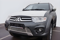 Mitsubishi Pajero Sport 2008–2015 Přední ochranná mřížka fotografie 1