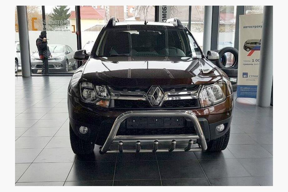 Renault Duster 2008–2017 Nerezový přední ochranný rám (bullbar) WT003 bez nápisu Fotografie 6