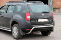 Renault Duster 2008–2017 Zadní ochranný oblouk (nerez) fotografie 3