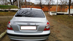 Hyundai Elantra (XD) 2000–2011 Kryty brzdových světel (2 ks, plast) fotografie 6