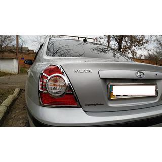 Kryty brzdových světel (2 ks, plast) Hyundai Elantra (XD) 2000–2011 fotografie 4