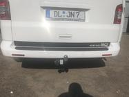 Volkswagen T5 Caravelle 2004–2010 Nástavec zadního nárazníku s ohybem (ABS plast) Matná fotografie 3