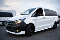 Mercedes Vito/V-class W447 2014– Tuningový lip spoiler předního nárazníku (k lakování) fotografie 2