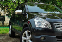 Nissan Qashqai 2007–2010 Chromové kryty zpětných zrcátek (2 ks, plast) fotografie 2