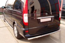 Mercedes Vito W639 2004–2014 Zadní ochranný oblouk AK002 (nerez) fotografie 7