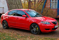 Mazda 3 2003–2009 Okenní lišty (4 ks, nerez) Hatchback fotografie 2