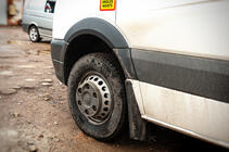 Mercedes Sprinter W906 2006–2018 Široké lemy blatníků (4 ks, černé) fotografie 4