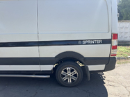Volkswagen Crafter 2006–2016 Široké lemy blatníků (4 ks, černé) fotografie 17