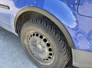 Volkswagen Caddy 2004–2010 Kryty lemů blatníků (matná černá) fotografie 10