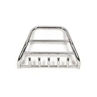 Vysoký nerezový ochranný rám (bullbar) QT007