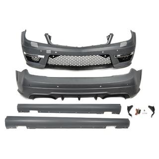 Kompletní bodykit S63 AMG Mercedes C-class W204 2007–2015 fotografie 2