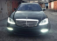 Mercedes S-class W221 2005–2013 AMG mřížka chladiče (2009-2013) fotografie 5