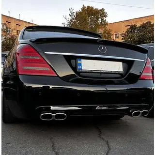 Koncovky výfuku AMG S65 Mercedes S-сlass W221 2005–2013 fotografie 2
