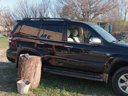 Toyota Land Cruiser Prado 120 2002–2009 Střešní ližiny – originální design (2 ks) fotografie 3