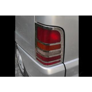 Nerezové kryty zadních světel (2 ks) Mercedes Vito W638 1996–2003 fotografie 4