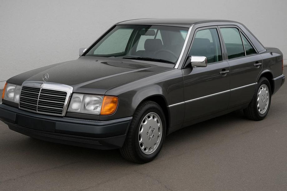 Mercedes E-Class W124 1984–1997 Chromové kryty zpětných zrcátek (2 ks, nerez) Fotografie 3
