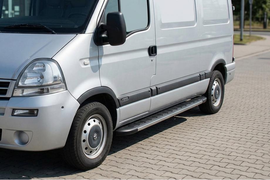 Nissan Interstar 2002–2010 Boční nášlapy Duru (2 ks, hliník) Image
