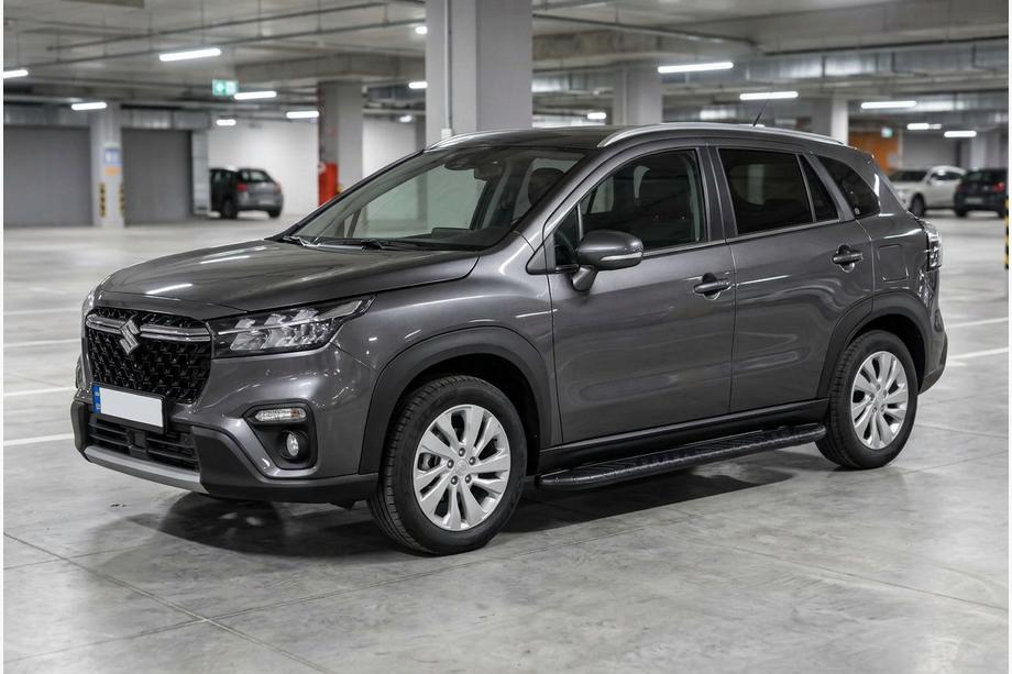 Suzuki Vitara 2015– Boční prahy Bosphorus Black (2 ks, hliník) Image