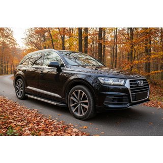 Boční prahy RedLine V1 (2 ks, hliník) Audi Q7 2015–2026 fotografie 1