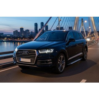 Boční nášlapy Line (2 ks, hliník) Audi Q7 2015–2026 fotografie 1