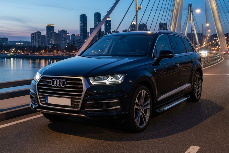 Audi Q7 2015–2026 Boční nášlapy Line (2 ks, hliník) Image