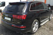 Audi Q7 2015–2026 Boční nášlapy Allmond Grey (2 ks, hliník) fotografie 2