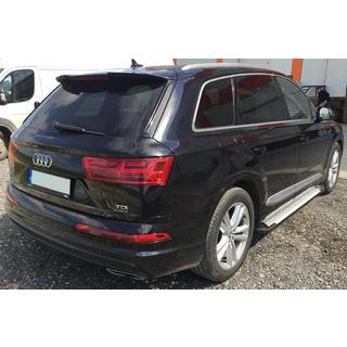 Boční nášlapy Allmond Grey (2 ks, hliník) Audi Q7 2015–2026 fotografie 2