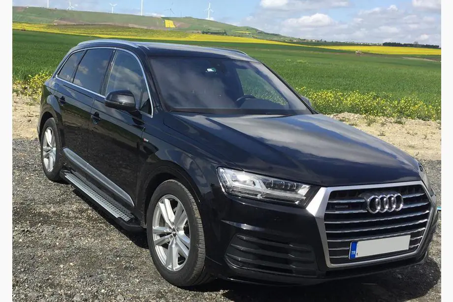 Audi Q7 2015–2026 Boční nášlapy Allmond Grey (2 ks, hliník) Image