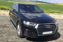 Audi Q7 2015–2026 Boční nášlapy Fullmond (2 ks, hliník) fotografie 3