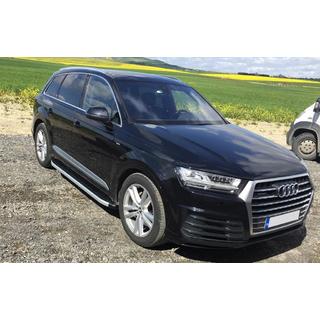 Boční nášlapy Fullmond (2 ks, hliník) Audi Q7 2015–2026 fotografie 1