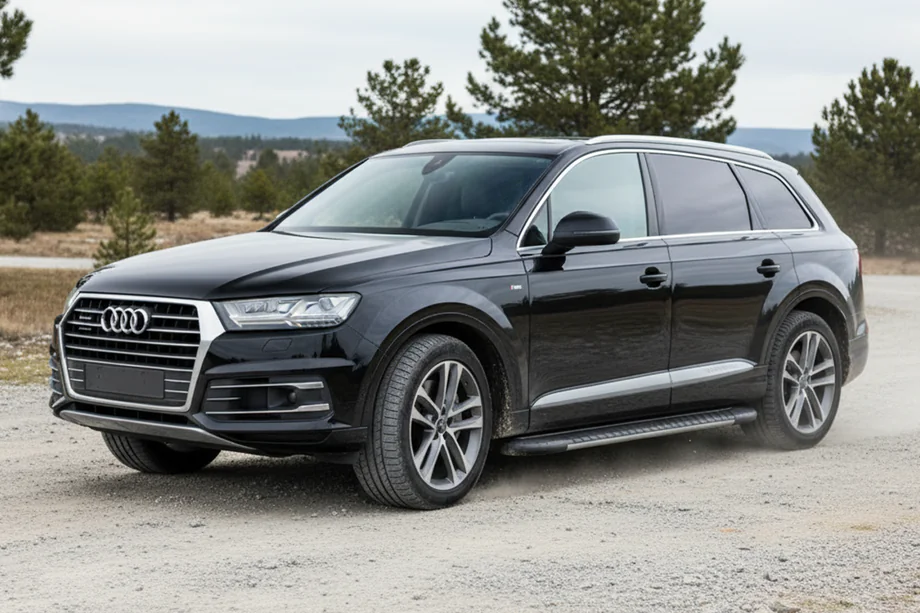Audi Q7 2015–2026 Boční nášlapy Bosphorus Grey (2 ks, hliník) Image