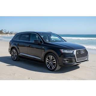 Boční nášlapy Tayga Black (2 ks, hliník) Audi Q7 2015–2026 fotografie 1